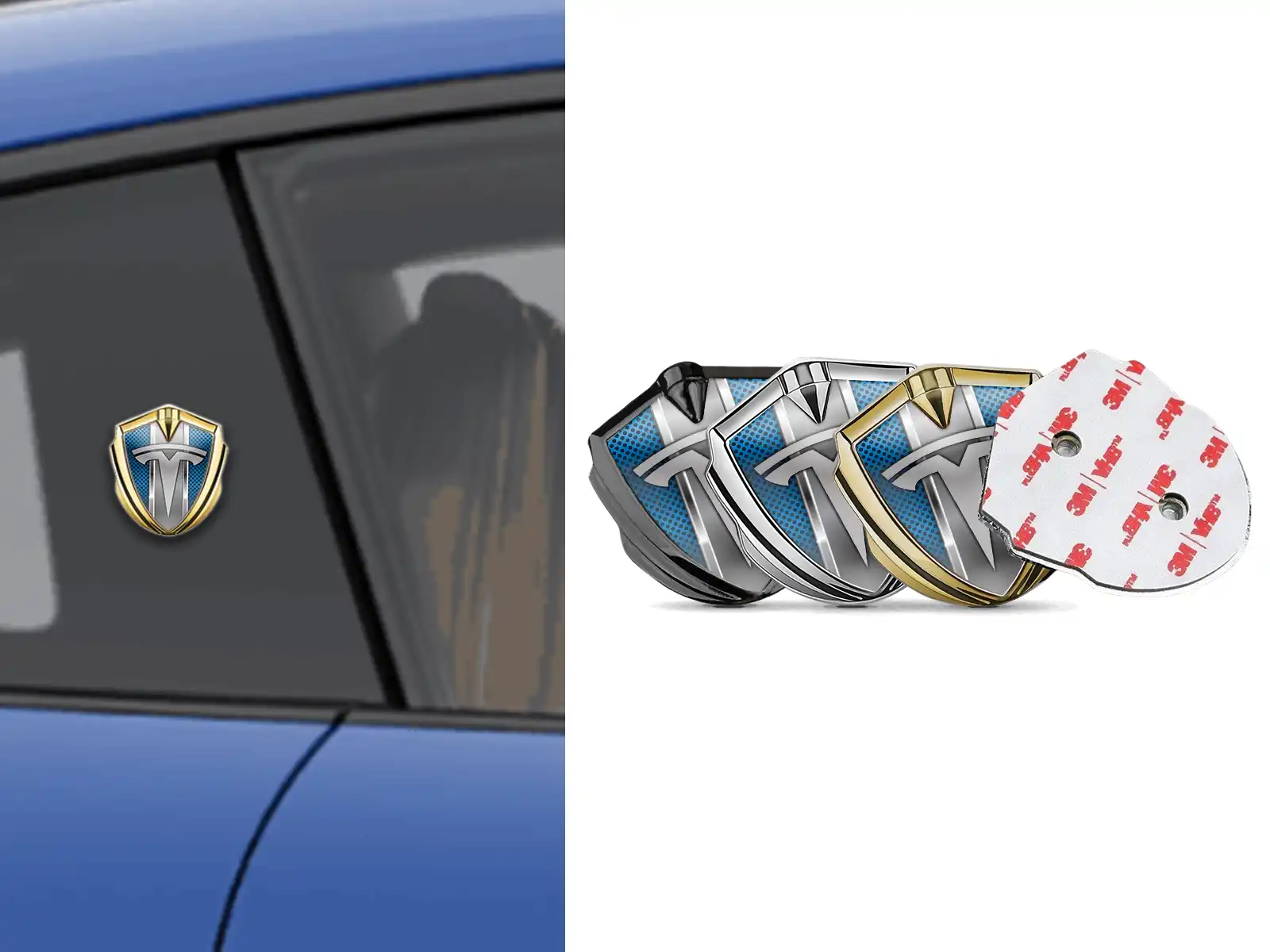 Tesla Metal Emblem Badge Durable Premium Feel